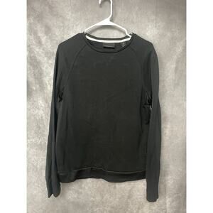 Scotch and Soda Mens Black Medium Pullover Sweater